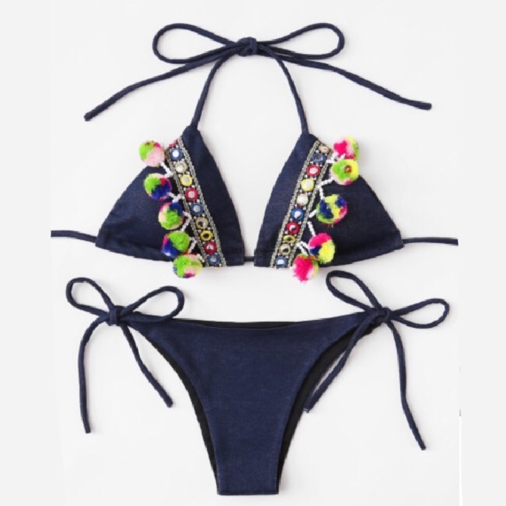 Boho String Bikini - Picture 4 of 8